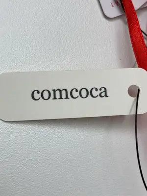 comcoca/ニット/セーター/トップス/レッド/M