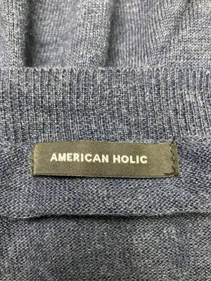 AMERICAN HOLIC/アメリカンホリック/ニット/セーター/トップス/ネイビー/F
