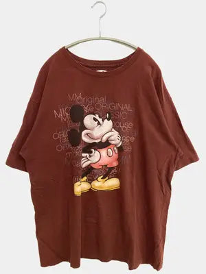Disney/ディズニー/Tシャツ/カットソー/トップス/ブラウン/L
