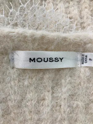 MOUSSY/マウジー/ニット/セーター/トップス/ベージュ/F