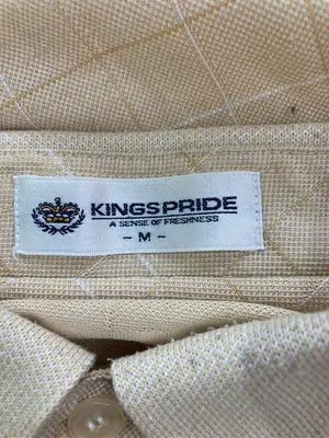 KINGSPRIDE/ポロシャツ/トップス/ベージュ/M