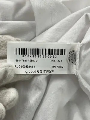 ZARA/ザラ/Tシャツ/カットソー/トップス/ホワイト/S