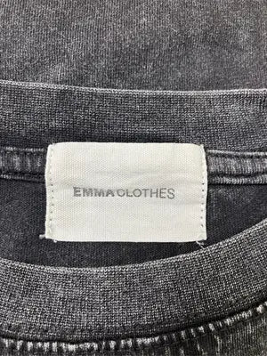 EMMA CLOTHES/エマクローズ/Tシャツ/カットソー/トップス/ブラック/M