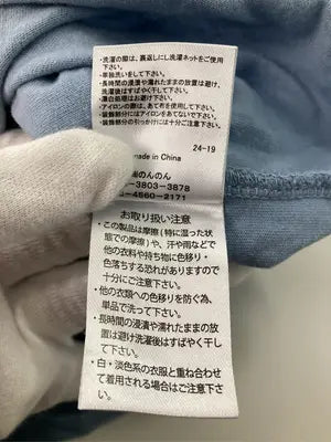 NON/ノン/Tシャツ/カットソー/トップス/ブルー/160