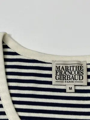 MARITHE FRANCOIS GIRBAUD/マリテフランソワジルボー/Tシャツ/カットソー/トップス/ネイビー/M