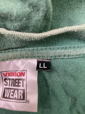 VISION STREET WEAR/ヴィジョンストリートウェア/Tシャツ/カットソー/トップス/グリーン/LL