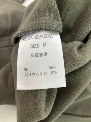 BACK NUMBER/バックナンバー/Tシャツ/カットソー/トップス/カーキ/M