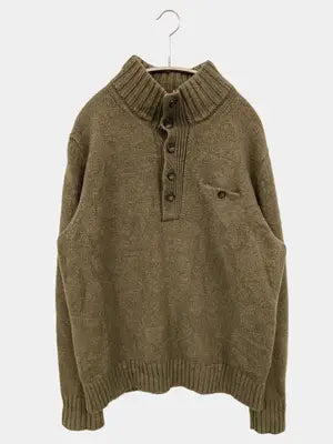 OOBE BRAND/ニット/セーター/トップス/カーキ/XL