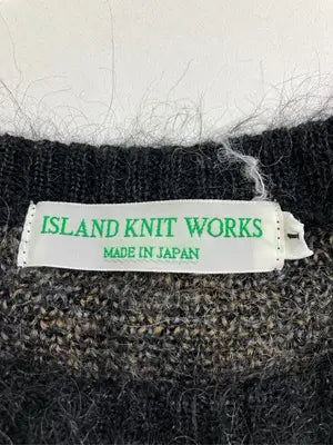 ISLAND KNIT WORKS/ニット/セーター/トップス/ブラック/1