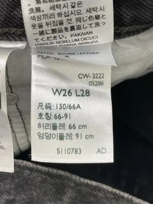LEVI'S PREMIUM/リーバイスプレミアム/デニムパンツ/パンツ/ブラック/W26 L28