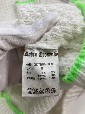 RODEO CROWNS/ロデオクラウンズ/ニット/セーター/トップス/ホワイト/M