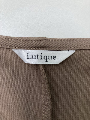 Lutique/ルティーク/ノースリーブ/トップス/ブラウン/L