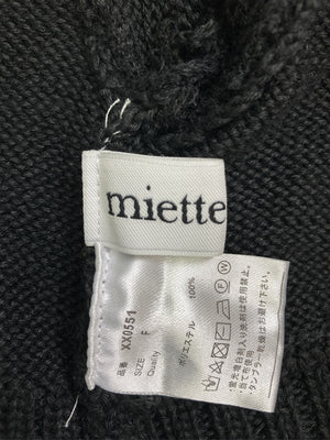 miette/ミエット/カーディガン/ボレロ/トップス/ブラック/F