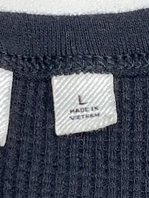 UNIQLO/ユニクロ/Tシャツ/カットソー/トップス/ブラック/L