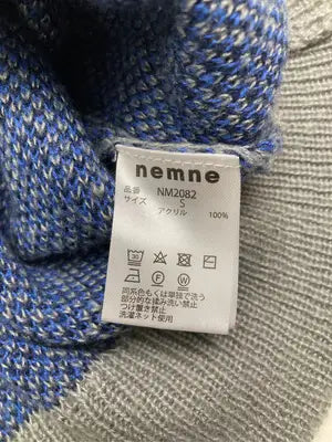 nemne/ネンネ/ニット/セーター/トップス/グレー/S