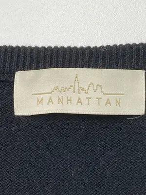 MANHATTAN/マンハッタン/ニット/セーター/トップス/ブラック