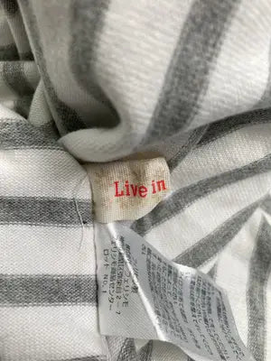 Live in comfort/Tシャツ/カットソー/トップス/ホワイト/L  バスト86～94  身長154～162