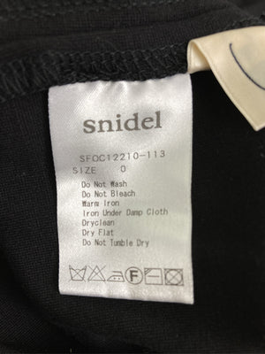 SNIDEL/スナイデル/その他トップス/トップス/ブラック/0