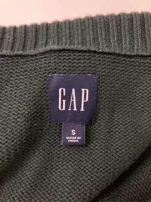 GAP/ギャップ/ニット/セーター/トップス/グリーン/S