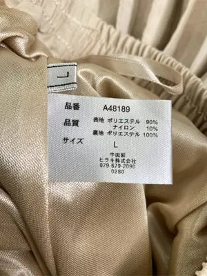 ロングスカート/スカート/ベージュ/L