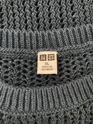 UNIQLO/ユニクロ/ニット/セーター/トップス/ネイビー/XL