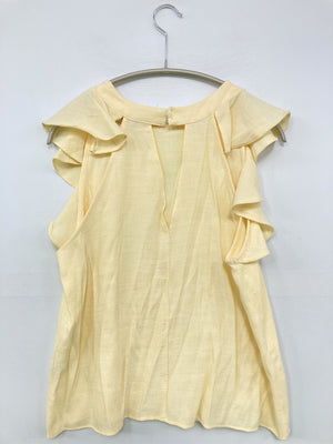ZARA/ザラ/ノースリーブ/トップス/イエロー/S