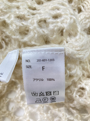 ANGIE/アンジー/ニット/セーター/トップス/アイボリー/F