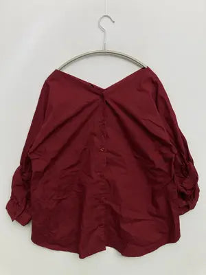 petit Fleur/プチフルール/Tシャツ/カットソー/トップス/レッド/F