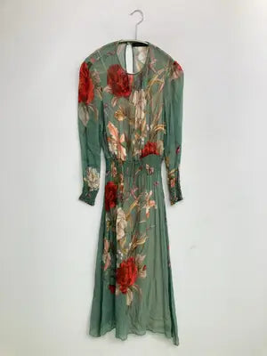 ZARA WOMAN/ザラウーマン/ワンピース/ワンピース/ドレス/グリーン/EUR XS