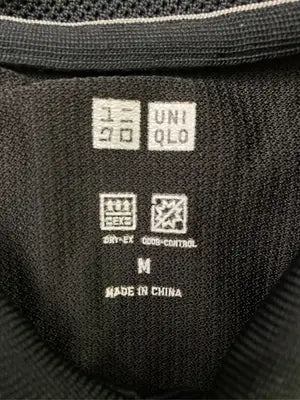 UNIQLO/ユニクロ/ポロシャツ/トップス/ブラック/M