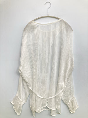 RETRO GIRL/レトロガール/カーディガン/ボレロ/トップス/ホワイト/F