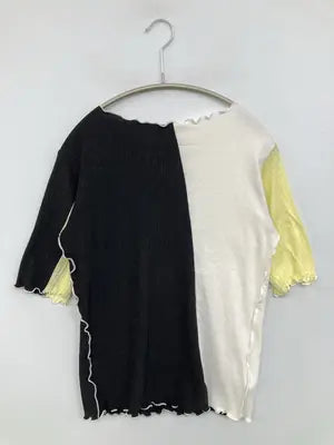 JEANASIS/ジーナシス/Tシャツ/カットソー/トップス/ブラック/F
