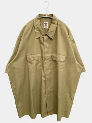 Dickies/ディッキーズ/シャツ/ブラウス/トップス/カーキ/3XL