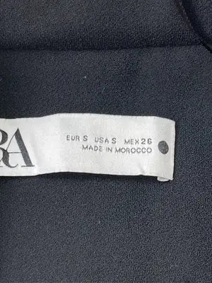 ZARA/ザラ/ベスト/トップス/ブラック/USA S