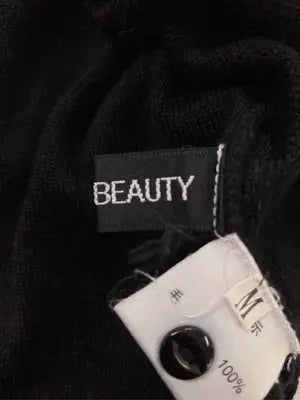 SUPER BEAUTY/Tシャツ/カットソー/トップス/ブラック/M