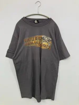 HOT LEATHERS/Tシャツ/カットソー/トップス/ブラック/LARGE