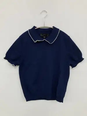 ZARA/ザラ/ニット/セーター/トップス/ネイビー/S