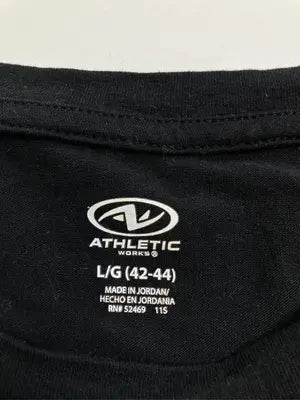 ATHLETIC WORKS/アスレチックワークス/Tシャツ/カットソー/トップス/ブラック/L