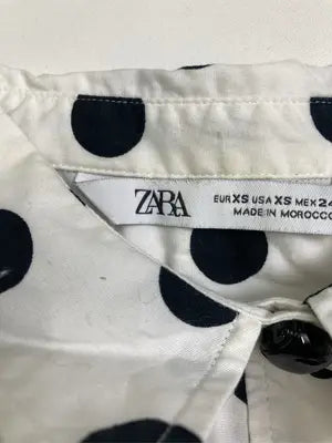 ZARA/ザラ/シャツ/ブラウス/トップス/ホワイト/XS