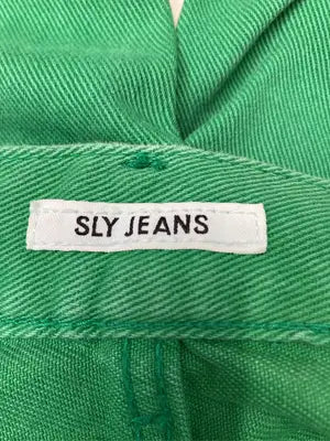 SLY JEANS/スライジーンズ/デニムパンツ/パンツ/グリーン/2
