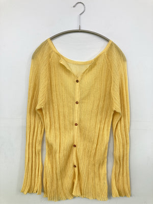 Sea Room lynn/シールームリン/シャツ/ブラウス/トップス/イエロー/FREE