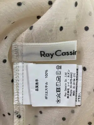 Ray Cassin/レイカズン/シャツ/ブラウス/トップス/アイボリー/F