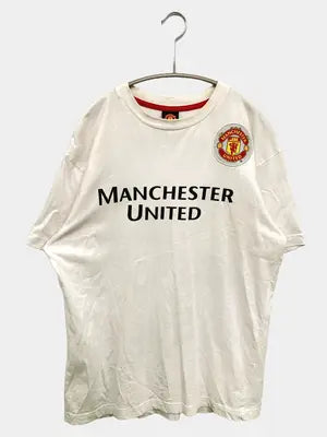 MANCHESTER UNITED/マンチェスターユナイテッド/Tシャツ/カットソー/トップス/ホワイト/M
