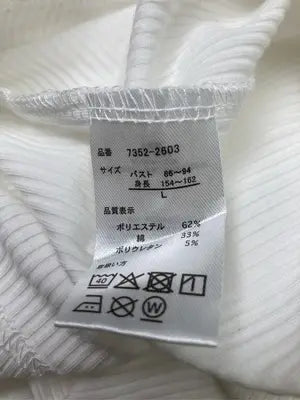 Anna Alice/Tシャツ/カットソー/トップス/ホワイト/L