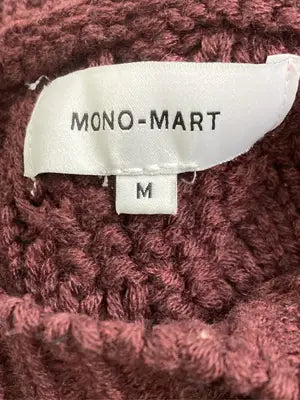 MONO-MART/モノマート/ニット/セーター/トップス/レッド/M