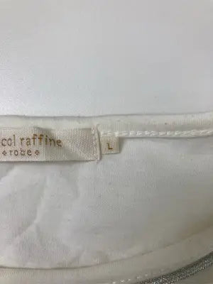 chocol raffine/ショコラフィネ/Tシャツ/カットソー/トップス/ホワイト/L