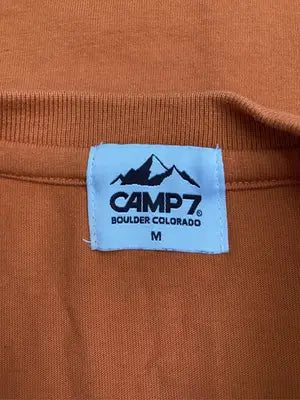 CAMP7/キャンプセブン/Tシャツ/カットソー/トップス/オレンジ/M