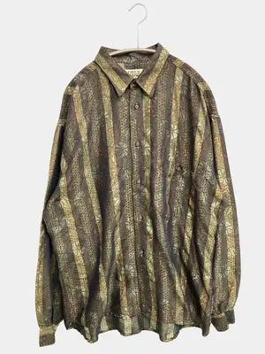 TIPO'S/シャツ/ブラウス/トップス/カーキ/XL