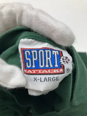SPORT ATTACK/Tシャツ/カットソー/トップス/グリーン/X-LARGE
