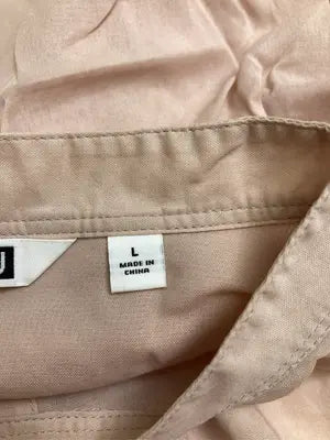 UNIQLO U/ユニクロユー/シャツ/ブラウス/トップス/ブラウン/L